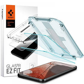 Захисне скло Spigen Samsung Galaxy S22 - EZ Fit GLAS.tR (2 шт), (AGL04151)