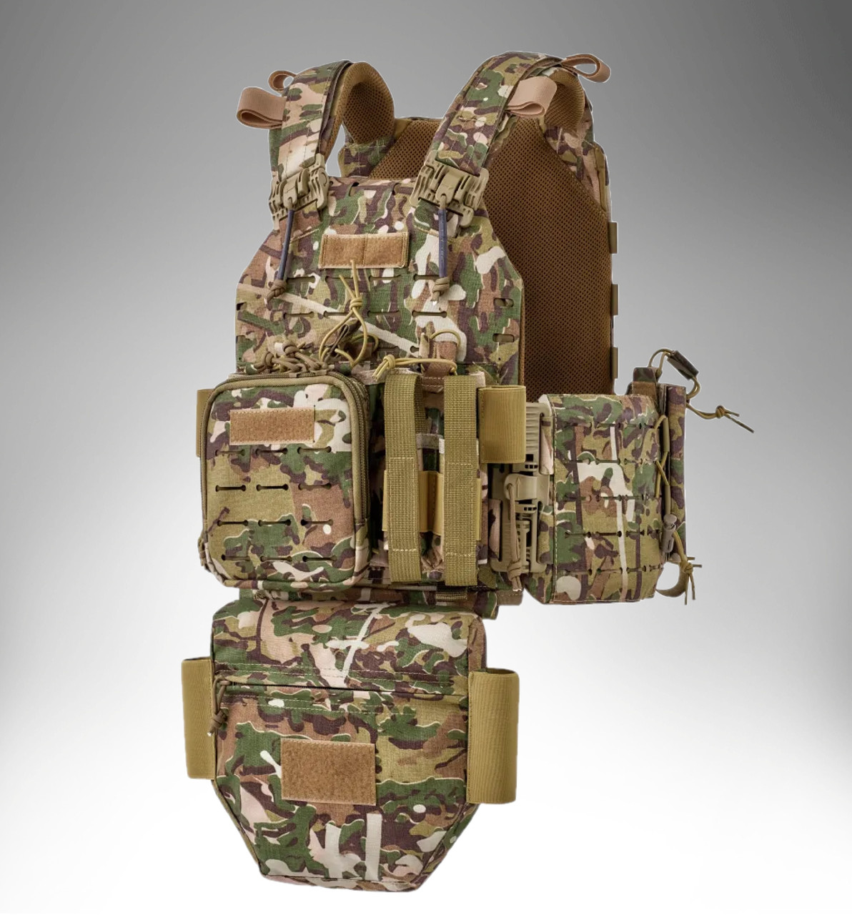 Плитоноска VELMET / бронежелет (чохол) Plate Carrier PERUN - 6 SOF LC (MAWKA)
