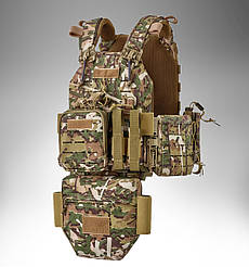 Плитоноска VELMET / бронежелет (чохол) Plate Carrier PERUN - 6 SOF LC (MAWKA)