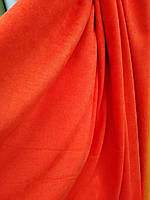 Шторная турецкая ткань микровелюр оранжевого цвета Шторы Диамонд для детской комнаты велюровые портьеры