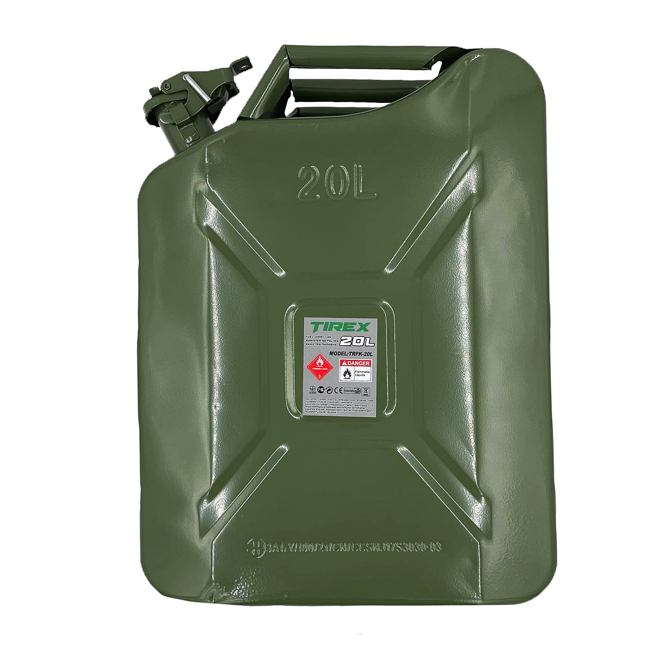 Каністра металева 20л TIREX TRFK-20L, фото 1
