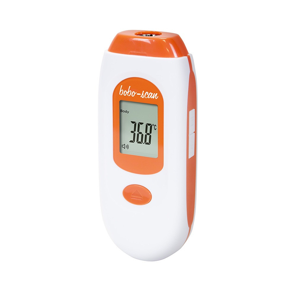 Термометр безконтактний BOBO-SCAN для тіла (32-42 °C), предметів (0-60 °C), Польща