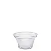 Стакани десертні пластикові під плоску кришку 130 мл (уп.50 шт) без кришки - 2