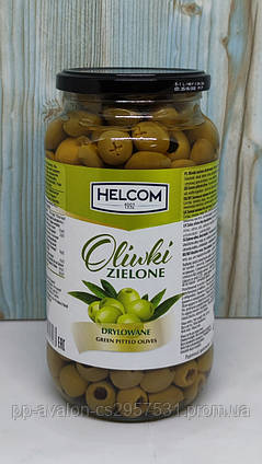 Оливки зелені Helcom Oliwki zielone 900г Польща