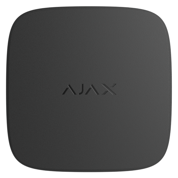Бездротовий датчик диму Ajax FireProtect 2 RB (Heat/Smoke/CO) black із сенсором температури та чадного