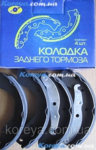 Колодки гальмівні задні Ланос-Сенс.