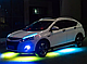 Автомобільна система підсвічування днища RGB SOUND ACTIVE світлодіодна стрічка з пультом керування, неонове світло, фото 3