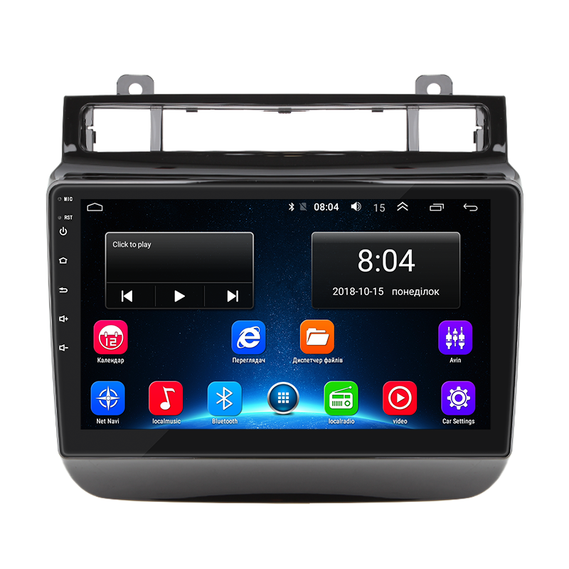 Штатна магнітола 9" Lesko для Volkswagen Touareg II Рестайлінг 2014-2018 2/32Gb Wi-Fi GPS Base Туарег