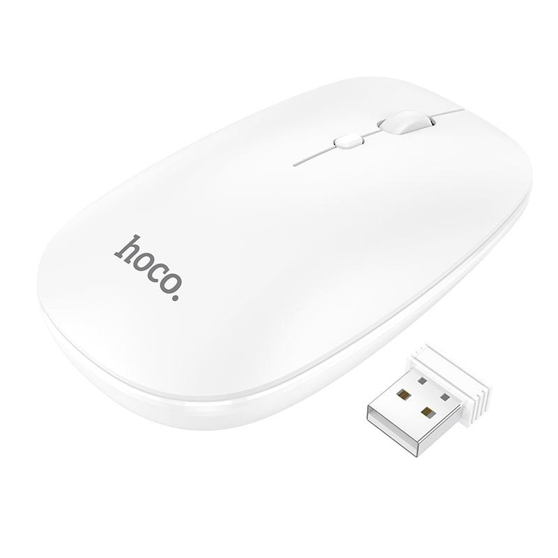 Миша HOCO Art dual-mode business wireless mouse GM15 |BT5.0, 2.4G, 800/1200/1600dpi|