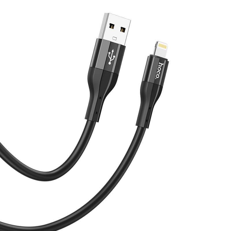 Кабель Hoco Lightning Creator silicone charging Data cable X72 |1m, 2.4A|