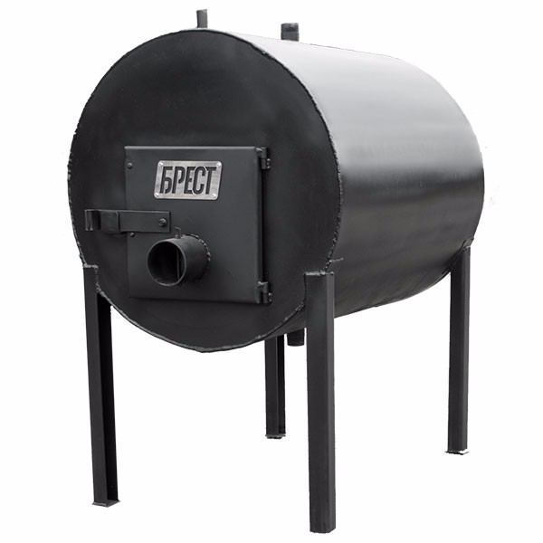 Дров'яна опалювальна піч КВД 500 з водяним контуром, фото 1