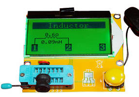 Мультиметр тестер напівпровідників ESR LCR великий LCD РК LCR-T4