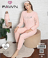 Пижама FAWN на манжетах. Размеры S, M, L, XL.