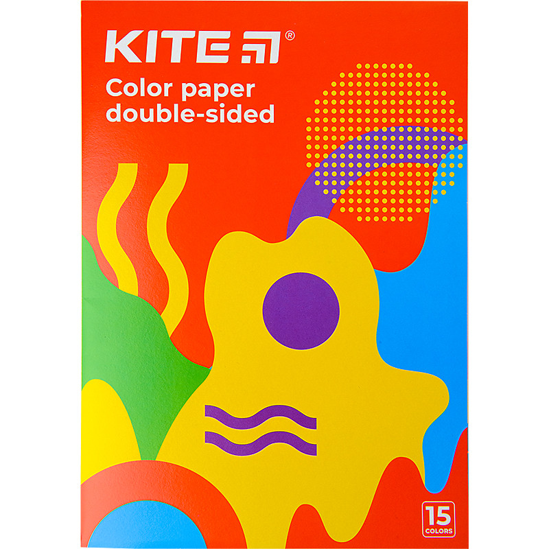 Папір кольоровий двосторонній Kite Fantasy K22-250-2, А4