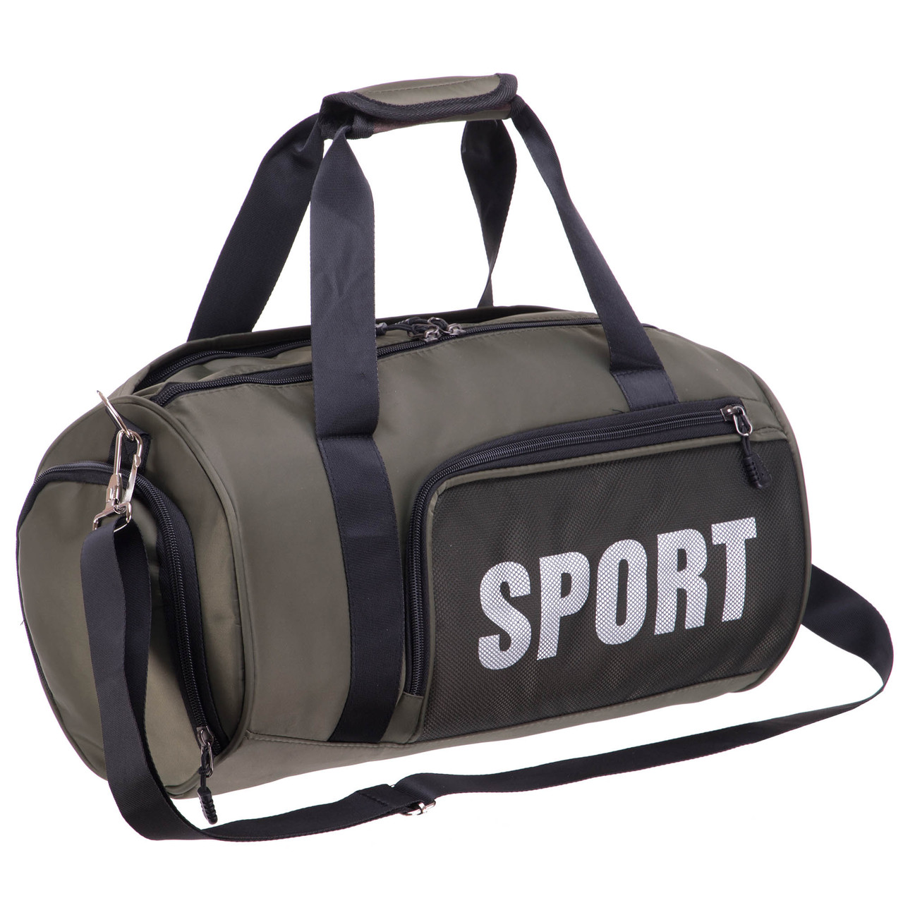 Сумка спортивна SP-Sport GA-1812 Оливкова (46*24*32 см, поліестер), фото 1