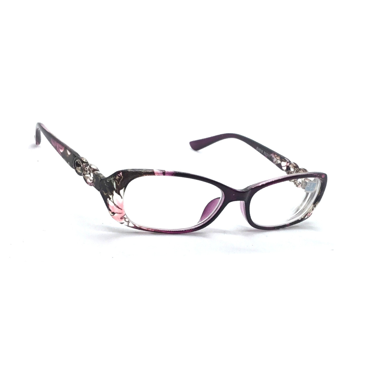 Жіночі окуляри з білою лінзою 516