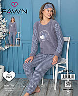 Піжама FAWN на манжетах. Розміри S, M, L, XL.