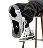 Жіночі Зимові кросівки Nike Air Jordan Retro 4 Winter на хутрі White Gray Military Найк Джордан білі з сірим, фото 10