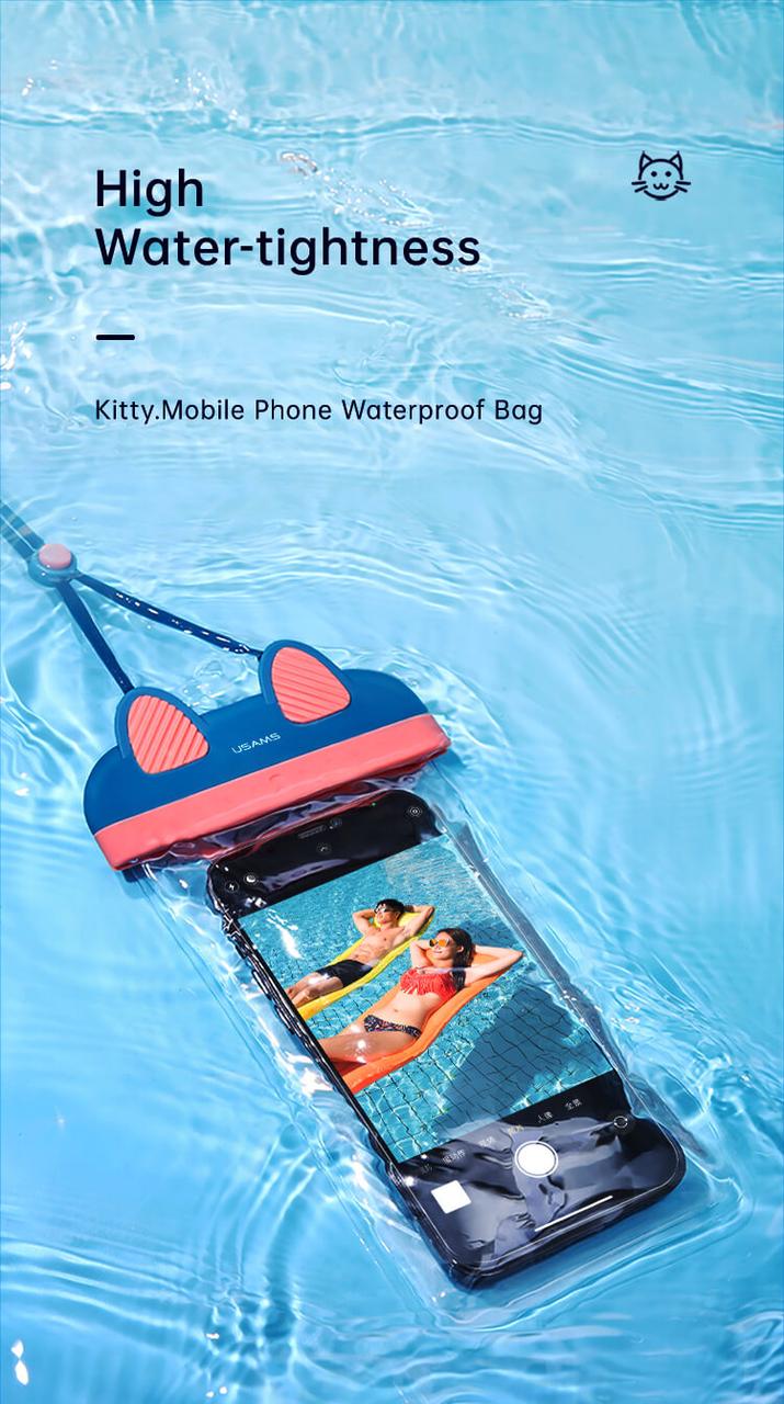 Сумка USAMS Mobile Phone Waterproof Bag IPX8 US-YD010 - фото 7 - id-p1702836813