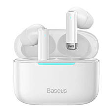 Навушники вакуумні безпровідні з мікрофоном Baseus Bowie E9 Bluetooth в кейсі Білий (NGTW120002), фото 3