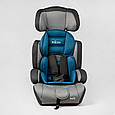 Автокрісло дитяче з бустером JOY 25700 — GB, група 1/2/3, вага дитини 9-36 кг, фото 4