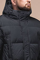 Графітова чоловіча зимова куртка великого розміру модель 3284 60 (5XL) 58 (4XL), фото 6