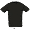 Спортивна футболка, чорний, SOL'S SPORTY від XS до XXL, фото 2