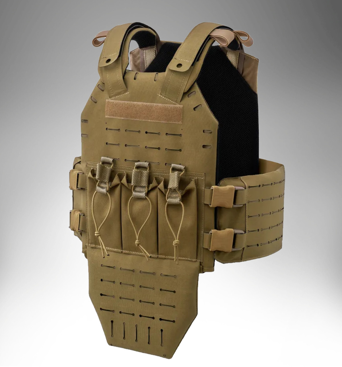 Бронежилет PERUN-6 LC COYOTE / плитоноска (чохол) Plate Carrier, фото 1