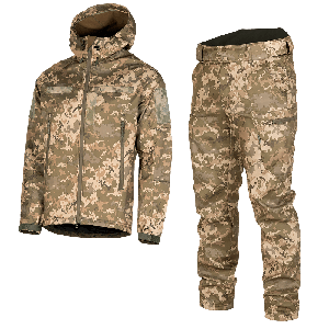Костюм тактичний камуфляжний SoftShell 3.0 ММ14 піксель