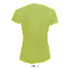 Жіноча спортивна футболка, зелене яблуко, SOL'S SPORTY WOMEN від XS до XXL, фото 3
