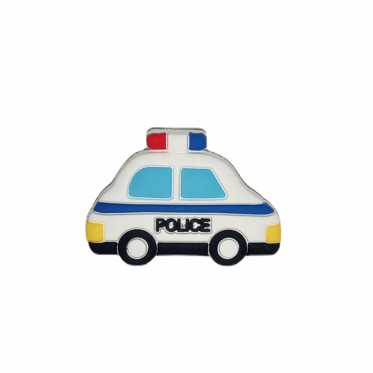 Джибітси прикраси для взуття кроксів сабо JIBBITZ Поліцейське авто (Police) № 1129, фото 1