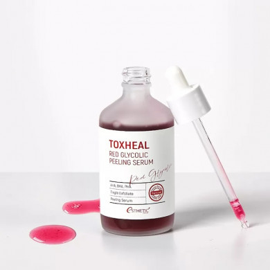 Пілінг-сироватка з гліколевою кислотою ESTHETIC HOUSE Toxheal Red Glycolic Peeling Serum, 100 мл