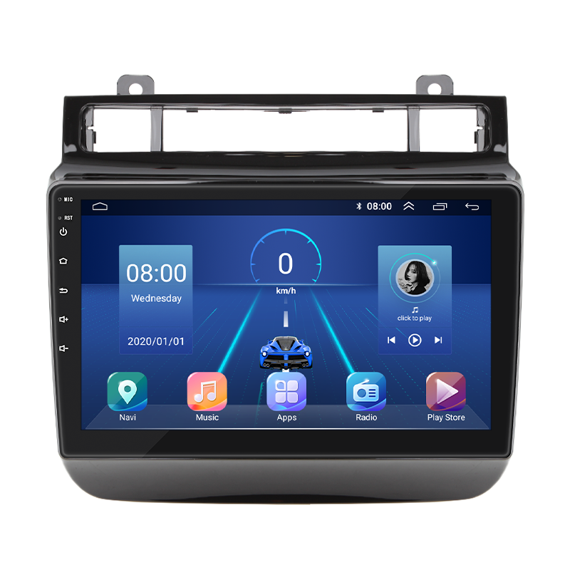 Штатна магнітола Lesko для Volkswagen Touareg II 2010-2014 екран 9" 6/128Gb 4G Wi-Fi GPS Top 1 шт.
