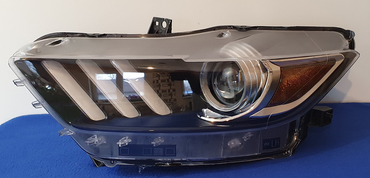 Встановлення Bi-Led лінз у фари Ford Mustang 2014 — 2017