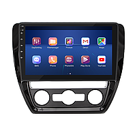 Магнітола 10" Lesko для Volkswagen Jetta VI Рестайлінг 2014-2018 Top 6/128 4G WiFi GPS Фольксваген 12шт, фото 3