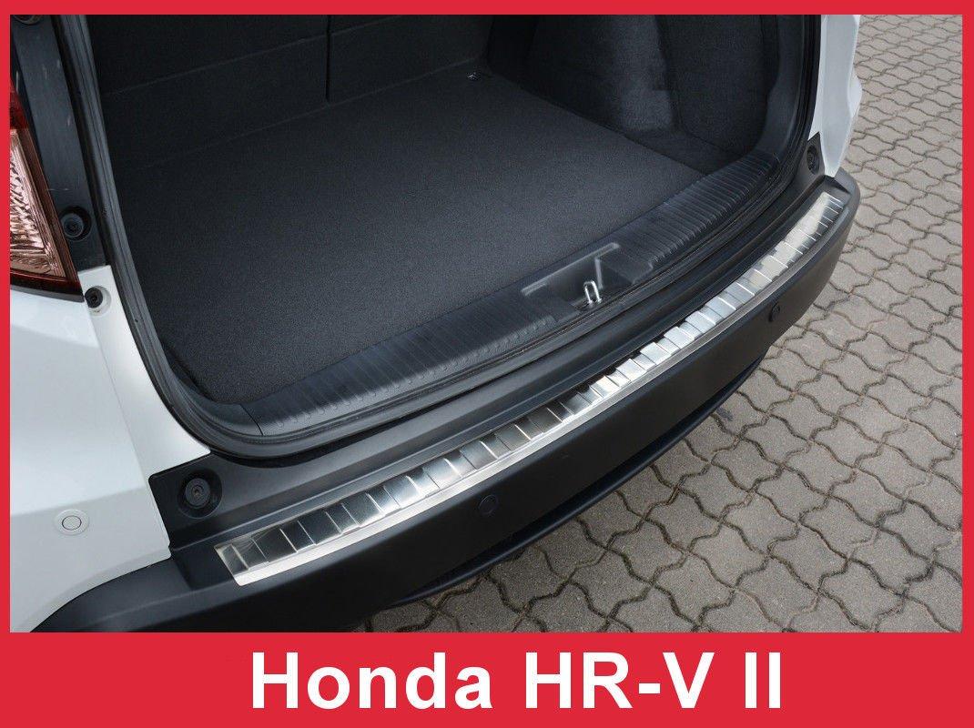 Защитная накладка на задний бампер для Honda HR-V II 2015-2021 /нерж.сталь/, фото 2