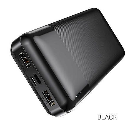Повербанк Power Bank Hoco J72A 20000mAh Black, фото 1