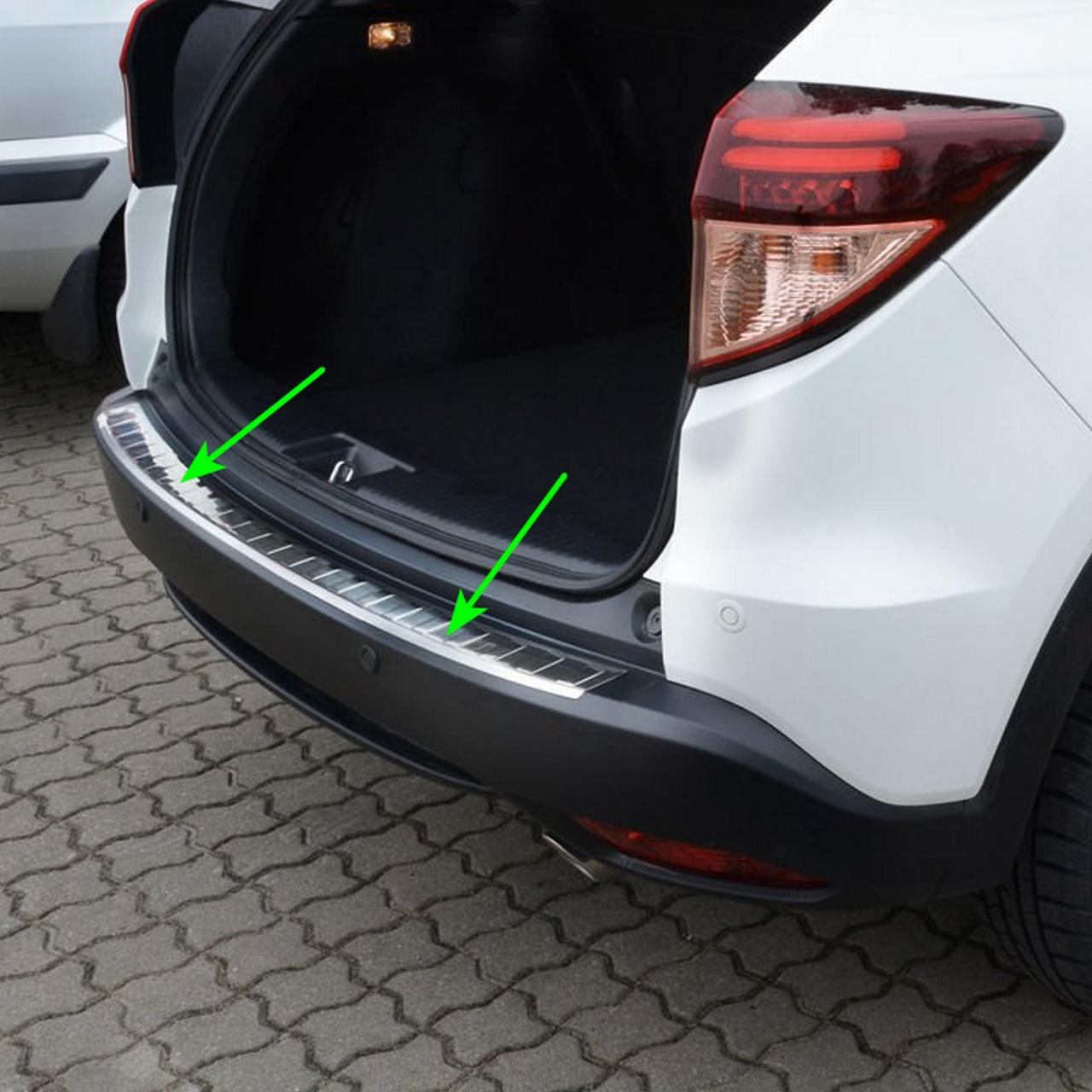 Захисна накладка на задній бампер для Honda HR-V Mk2 2013-2022 /нерж.сталь/