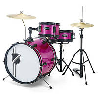 Millenium Youngster Drum Set Pink Spkl