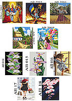 Алмазна мозаїка формата А3 і Пано 3 штуки на вибір