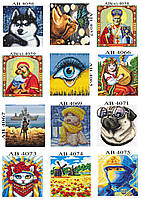 Алмазна мозаїка А4 формат асорті