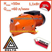 Насос поверхневий JET 100A Delta (Польща) 1,1 кВт