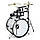 Millenium Youngster Drum Set Silver, фото 3