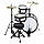 Millenium Youngster Drum Set Silver, фото 4