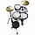 Millenium Youngster Drum Set Silver, фото 5