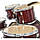 Millenium Focus 22 Drum Set Red, фото 8