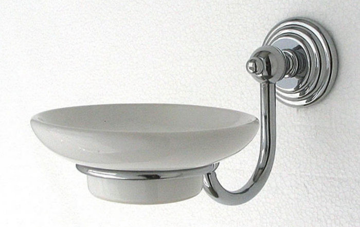 Мильниця настінна керамічна Pacini&Saccardi London 30081 хром, фото 1