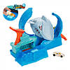 Ігровий набір Hot Wheels Голодна Акула-робот серії Зміни колір (GJL12), фото 4