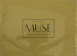 Альбом для ескізів та малювання склейка 40/115 A5+ "Muse" №PB-GB-040-064/Школярик/(1)(885