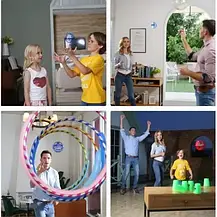 Шар-Спінер літальний Flying Spinner Фіолетовий, літальна куля світна Flynova Pro, фото 6